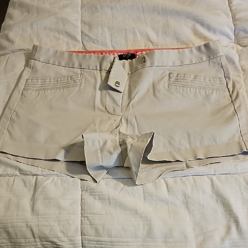 J. Crew Women's Beige Cargo Shorts